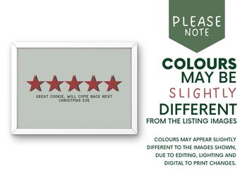 Santa Review Print, 5 of 5