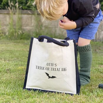 Trick Or Treat Personalised Bag, 2 of 2