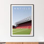 Liverpool Fc Anfield Main Stand Poster, thumbnail 3 of 8