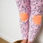 Kids Leggings Cool Children's Trouser In Pink, thumbnail 8 of 9