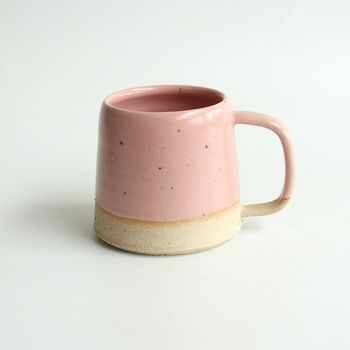 Handmade Stone Ceramic Mug Pastel Colours, 5 of 7