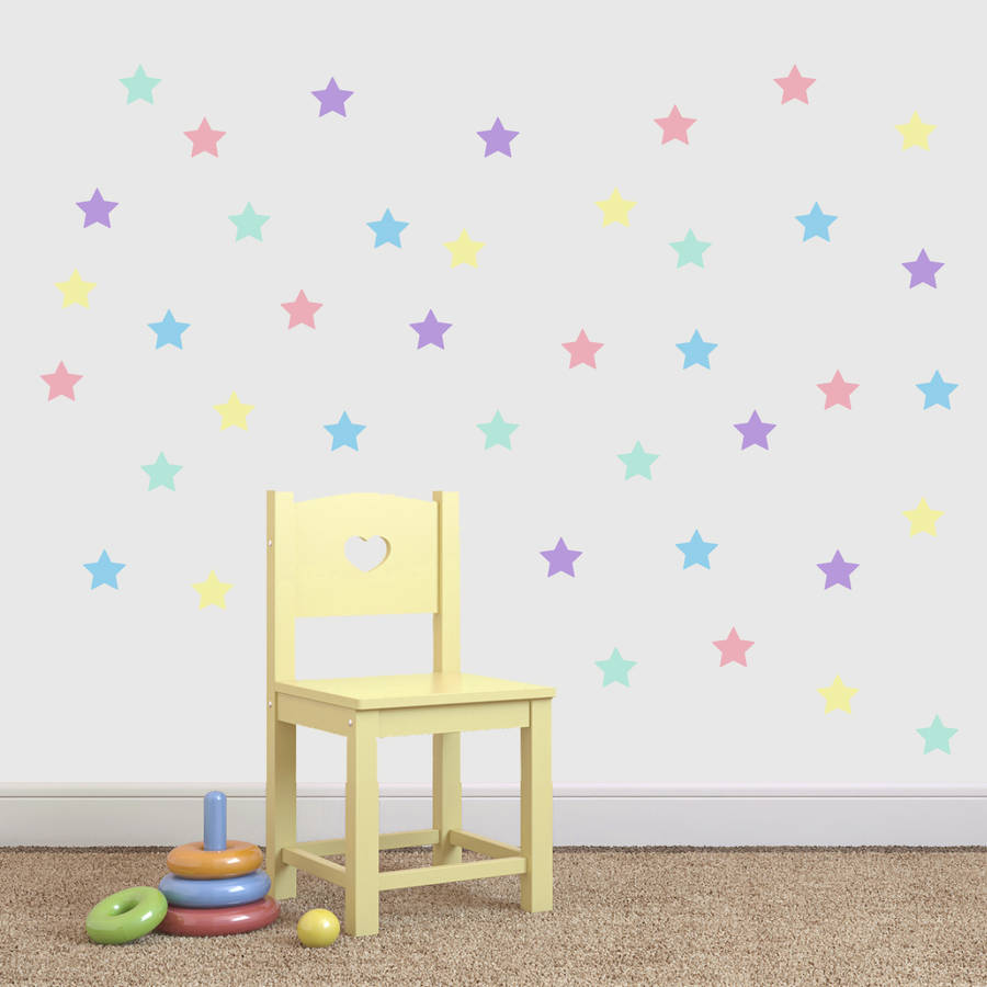 small star wall stickers by mirrorin