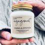 Personalised Engagement Scented Soy Candle, thumbnail 2 of 7