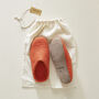 Fair Trade Unisex Eco Felt Mule Slippers Ltd Edition Ss, thumbnail 9 of 11