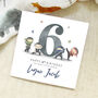 Personalised Ninja Any Age Birthday Card, thumbnail 1 of 2