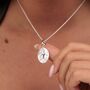 Engraved St Christopher Necklace, thumbnail 2 of 10