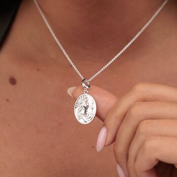 Engraved St Christopher Necklace, 2 of 10
