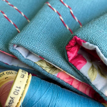 Teal Blue Needle/Pins Case, 2 of 4