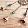 Handmade Metal Moon And Sun Wind Chime With Bells, thumbnail 6 of 6