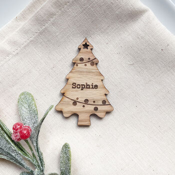 Christmas Place Name Setting Tree, 4 of 6