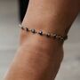 Blue Evil Eye Protection Charm Anklet Jewlery, thumbnail 1 of 6