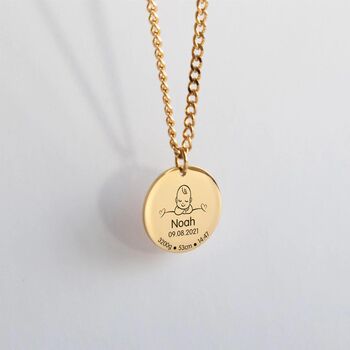 Personalised Mother And Baby Necklace, 12 of 12