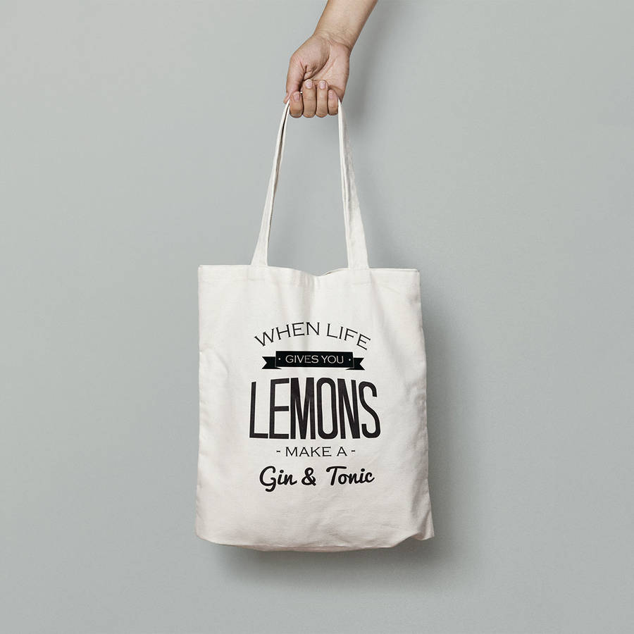 When Life Gives You Lemons Tote Bag By The Binary Box ...