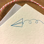 'Origami Airplane' Notelets 10 Pack, thumbnail 3 of 3