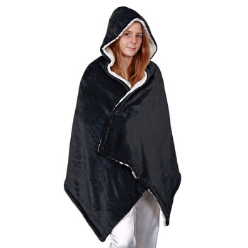 Hooded Sherpa Blanket, 7 of 8
