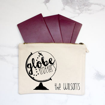 Personalised Globe Trotter Passport Pouch, 2 of 8