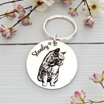 Personalised Photo Keyring, 3 of 4