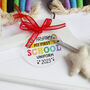 My First School Uniform Hanger Tag Personalised, thumbnail 10 of 12
