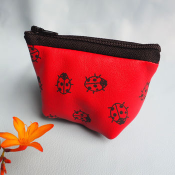 Small Ladybird Leather Coin Purse, 4 of 8