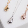 Moka Sterling Silver Shell Pendant Necklace, thumbnail 1 of 4