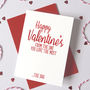 Personalised Fur Baby Valentine's Card From Dog/Cat, thumbnail 1 of 2