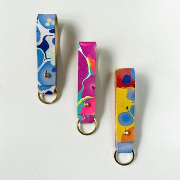Diy Marble Your Own Keyring Craft Kit, 2 of 8