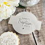 Personalised Baptism Fondant Embosser With Name And Date, thumbnail 4 of 9