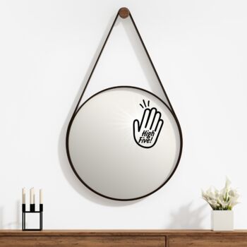 High Five Mirror Decal / Sticker 24 Colours, 3 of 10
