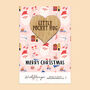 Merry Christmas Little Pocket Hug – Santa Village Design, thumbnail 1 of 3