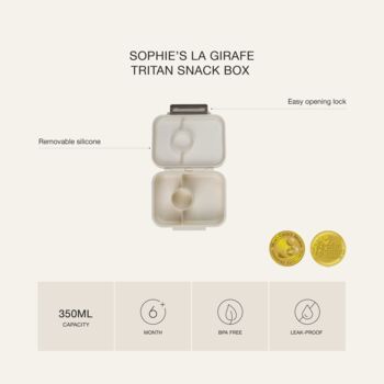 Lunch Box By Citron Sophie La Girafe Special Edition, 6 of 6
