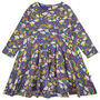 Girls Skater Dress Cosmic Weather, thumbnail 3 of 4