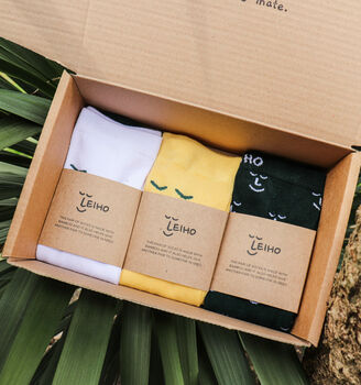 Happy Bamboo Socks Gift Set, 3 of 4