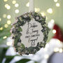 First Christmas Engaged Christmas Tree Decoration, thumbnail 6 of 6