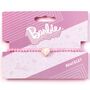 Barbie Pink Bead Friendship Bracelet With Heart Shaped Bead, thumbnail 2 of 2