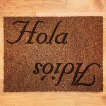 Personalised Entry Exit Message Doormat, 4 of 5