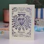 Personalised Civil Partnership Card, thumbnail 6 of 9