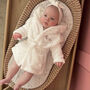 Personalised Embroidered Baby Dressing Gown, thumbnail 1 of 5