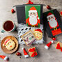 'Santa' Biscuit, Coffee And Tea Letterbox Gift Box, thumbnail 3 of 3