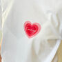 Personalised Heart T Shirt, thumbnail 2 of 2