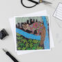 'Pine Marten' Greeting Card, thumbnail 2 of 2