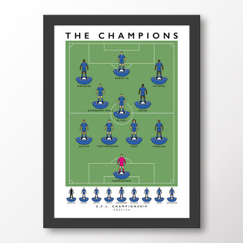 Leicester City The Champions 23/24 Poster, 7 of 7