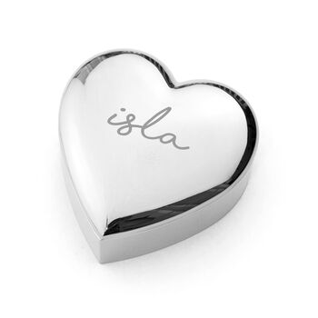 Personalised Heart Trinket Box, 8 of 8