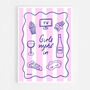 Girl's Night In Print, thumbnail 6 of 6