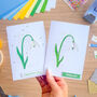 Mini Wildflowers Card Making Kit | Beginner Iris Fold Craft, thumbnail 4 of 9