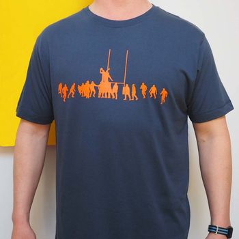 Rugby Lineout T Shirt, 8 of 10