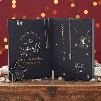 Gemstone Crystal 12 Day Christmas Advent Calendar, 4 of 6