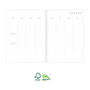 Undated Weekly Planner Green Cloth Juniper, thumbnail 10 of 12