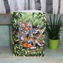 Sumatran Tigers Notebook With Lined Pages, thumbnail 1 of 2