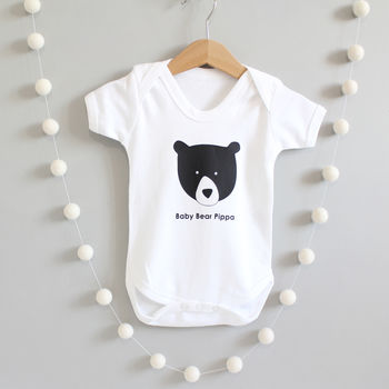 Personalised New Baby Gift Set, Baby Bear, 8 of 8