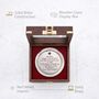 Vintage Brass Sundial Compass With Wooden Box, thumbnail 6 of 9